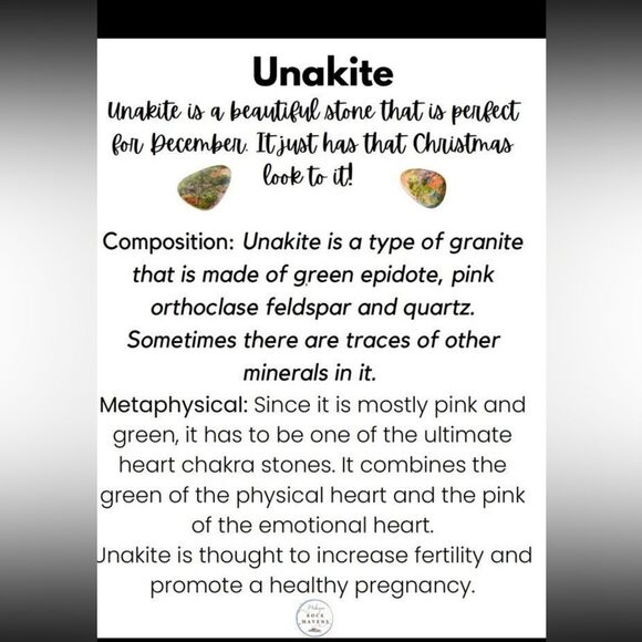 New Skyline Collection Genuine Unakite with Crystal Necklace - Picture 6 of 6